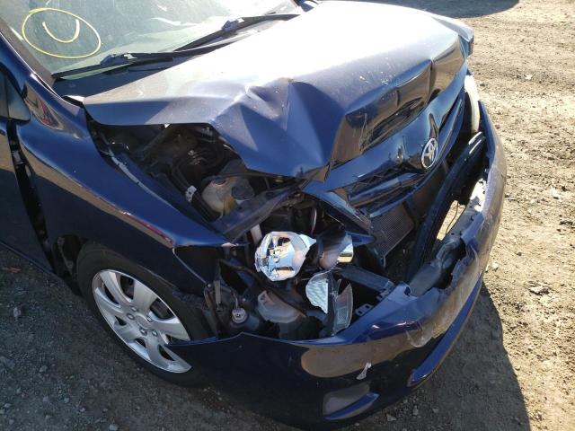 Photo 9 from auction – 2012 TOYOTA COROLLA BA with VIN 5YFBU4EE7CP061042