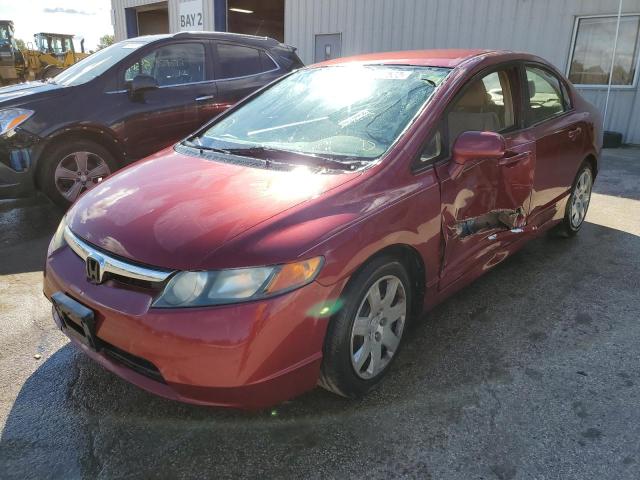 Photo 2 from auction – 2008 HONDA CIVIC LX with VIN 2HGFA16568H531535