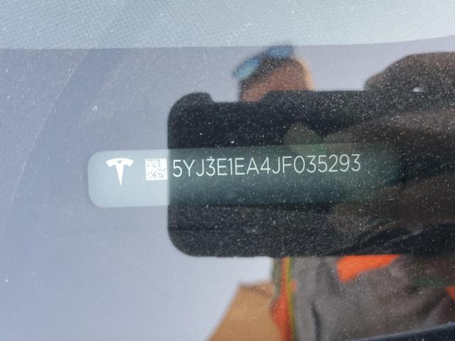 Photo 10 from auction – 2018 TESLA MODEL 3 with VIN 5YJ3E1EA4JF035293
