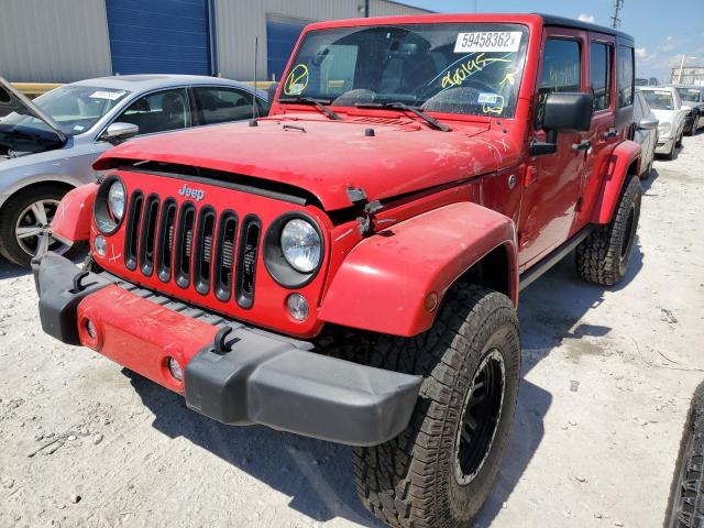 Photo 2 from auction – 2015 JEEP WRANGLER U with VIN 1C4BJWEG3FL560195