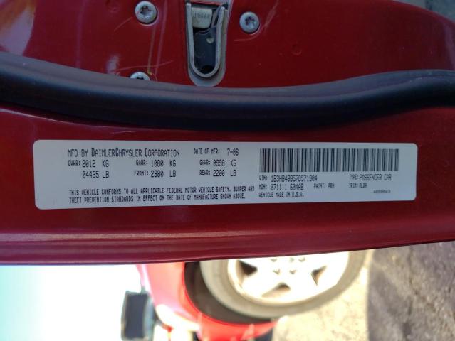 Photo 10 from auction – 2007 DODGE CALIBER SX with VIN 1B3HB48B57D571904