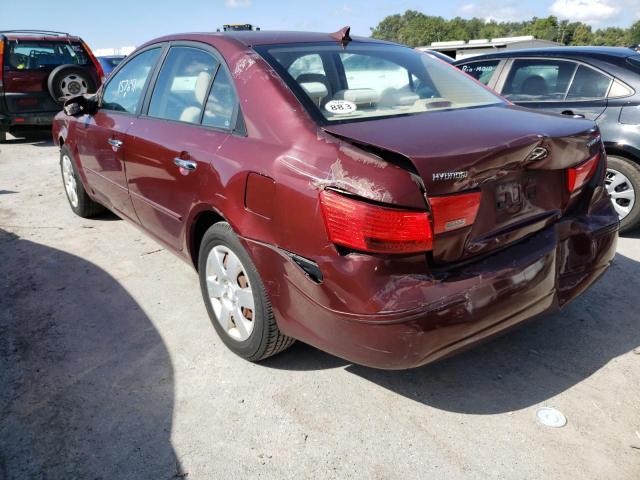 Photo 3 from auction – 2010 HYUNDAI SONATA GLS with VIN 5NPET4AC3AH634792