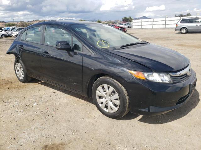 HONDA CIVIC LX 2012 with VIN 19XFB2F58CE385483 - Photo from auction