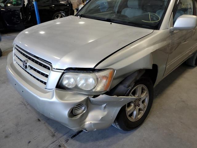 Photo 9 from auction – 2001 TOYOTA HIGHLANDER with VIN JTEGD21A610013337
