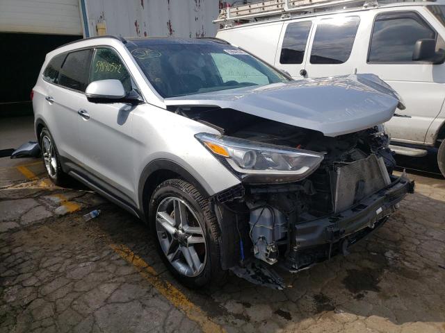 HYUNDAI SANTA FE S 2017 with VIN KM8SR4HF3HU190861 - Photo from auction