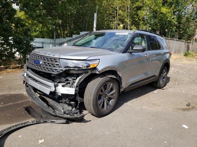 Photo 2 from auction – 2021 FORD EXPLORER X with VIN 1FMSK8DH8MGA63616