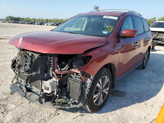 Photo 2 from auction – 2017 NISSAN PATHFINDER with VIN 5N1DR2MN5HC912444