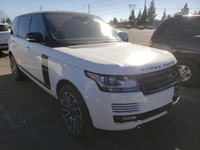 LAND ROVER RANGE ROVE 2016 with VIN SALGS3EFXGA255047 - Photo from auction
