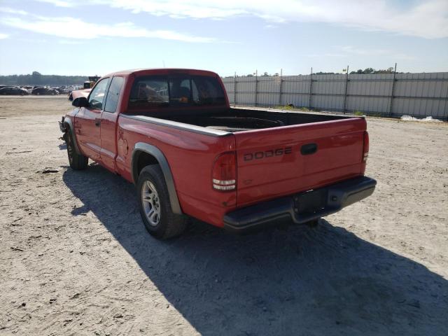 Photo 3 from auction – 2002 DODGE DAKOTA BAS with VIN 1B7GL12X72S538871