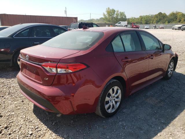 Photo 4 from auction – 2022 TOYOTA COROLLA LE with VIN JTDEPMAE0NJ204074