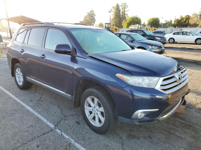 TOYOTA HIGHLANDER 2012 with VIN 5TDZK3EH5CS077577 - Photo from auction