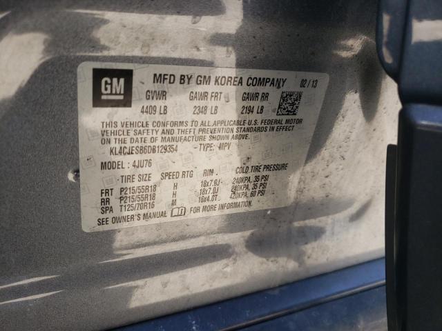 Photo 10 from auction – 2013 BUICK ENCORE with VIN KL4CJESB6DB129354