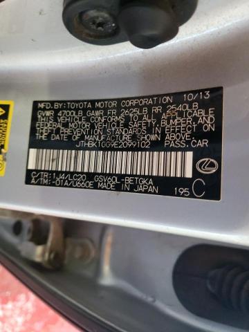 Photo 10 from auction – 2014 LEXUS ES 350 with VIN JTHBK1GG9E2099102