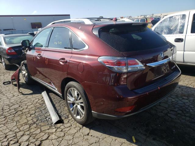 Photo 3 from auction – 2013 LEXUS RX 350 BAS with VIN 2T2BK1BAXDC203466