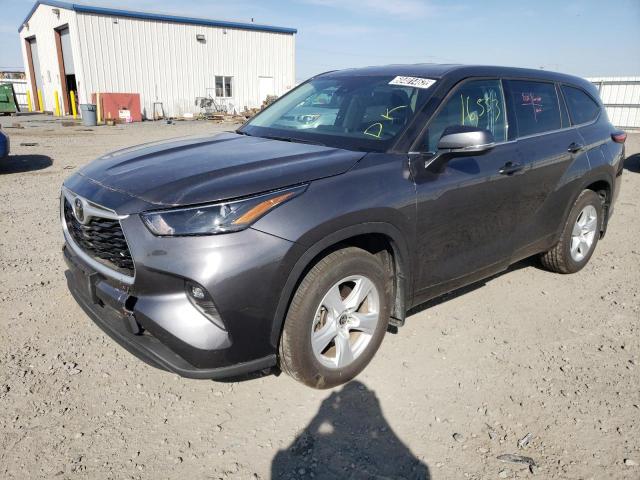 Photo 2 from auction – 2022 TOYOTA HIGHLANDER with VIN 5TDBZRBH1NS566517