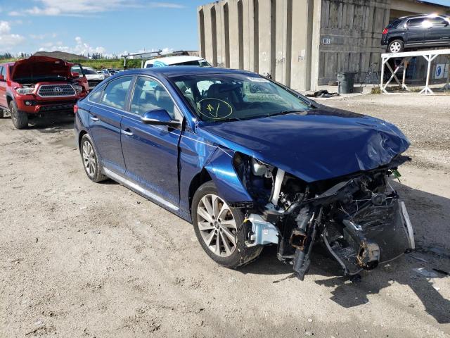 HYUNDAI SONATA SPO 2015 with VIN 5NPE34AF6FH256758 - Photo from auction