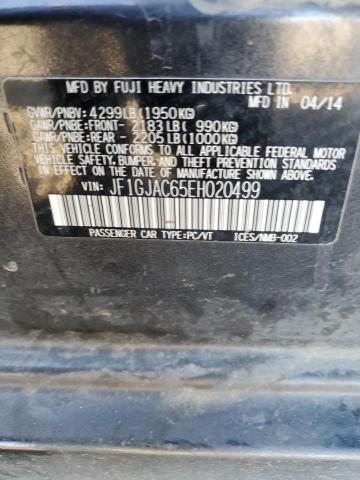 Photo 10 from auction – 2014 SUBARU IMPREZA PR with VIN JF1GJAC65EH020499