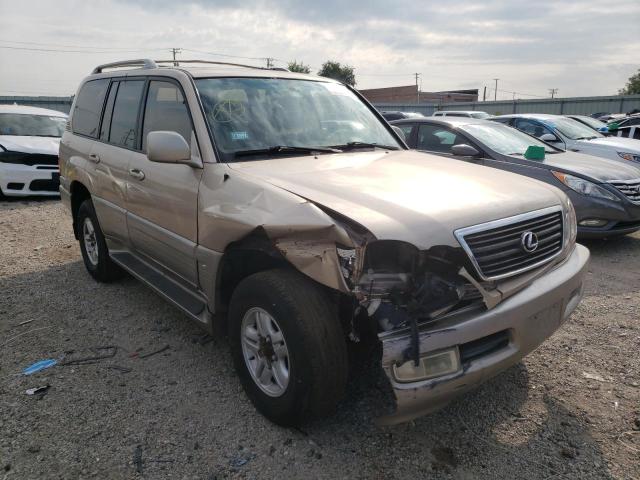 LEXUS LX 470 1999 with VIN JT6HT00W3X0053906 - Photo from auction