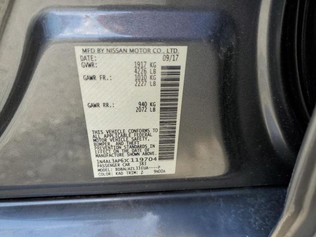 Photo 10 from auction – 2018 NISSAN ALTIMA 2.5 with VIN 1N4AL3AP6JC119704