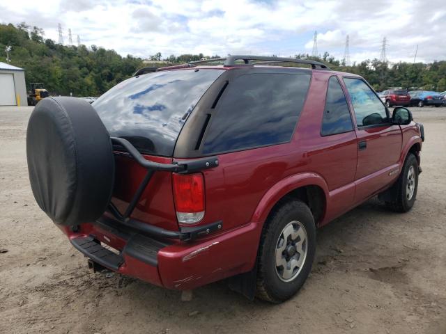 Photo 4 from auction – 1998 CHEVROLET BLAZER with VIN 1GNCT18W2WK209649