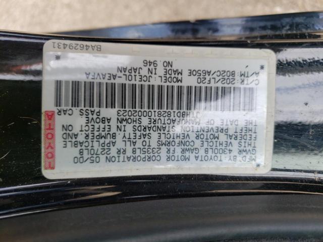 Photo 10 from auction – 2001 LEXUS IS 300 with VIN JTHBD182810002023