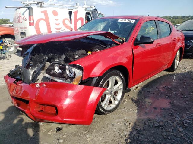 Photo 2 from auction – 2014 DODGE AVENGER SE with VIN 1C3CDZAB1EN220929