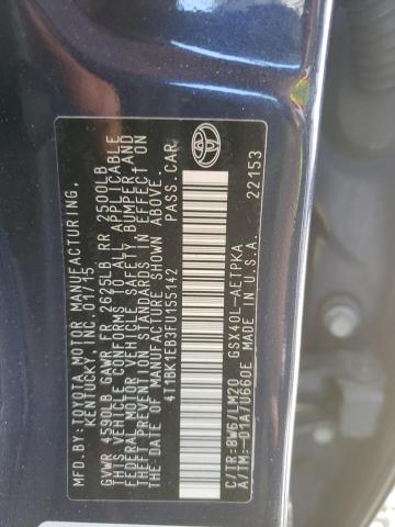 Photo 10 from auction – 2015 TOYOTA AVALON XLE with VIN 4T1BK1EB3FU155142