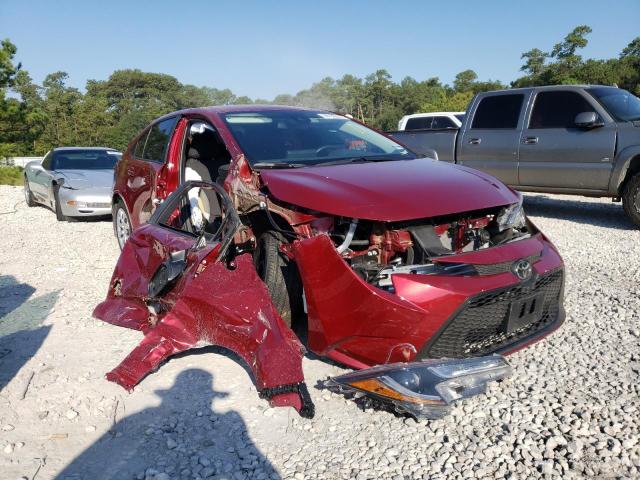 TOYOTA COROLLA LE 2022 with VIN 5YFEPMAE3NP320705 - Photo from auction