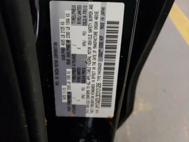 Photo 10 from auction – 2012 MAZDA 5 with VIN JM1CW2DL3C0101288