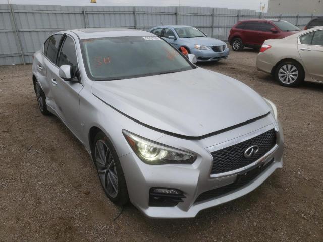 INFINITI Q50 PREMIU 2017 with VIN JN1EV7AR6HM840532 - Photo from auction