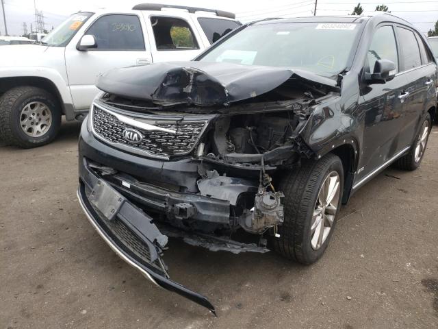 Photo 9 from auction – 2014 KIA SORENTO SX with VIN 5XYKWDA73EG490932
