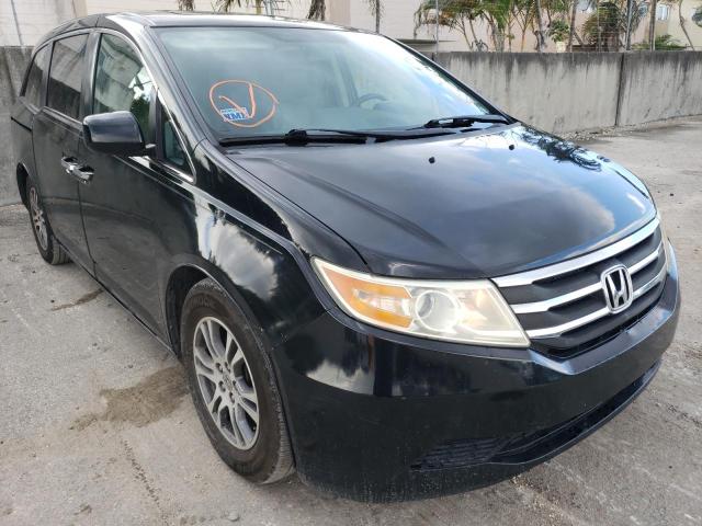 HONDA ODYSSEY EX 2013 with VIN 5FNRL5H63DB081202 - Photo from auction