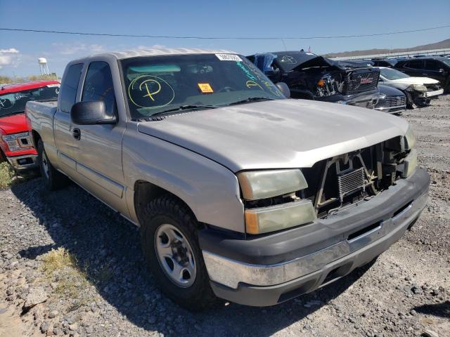 CHEVROLET SILVERADO 2004 with VIN 1GCEC19TX4Z199740 - Photo from auction