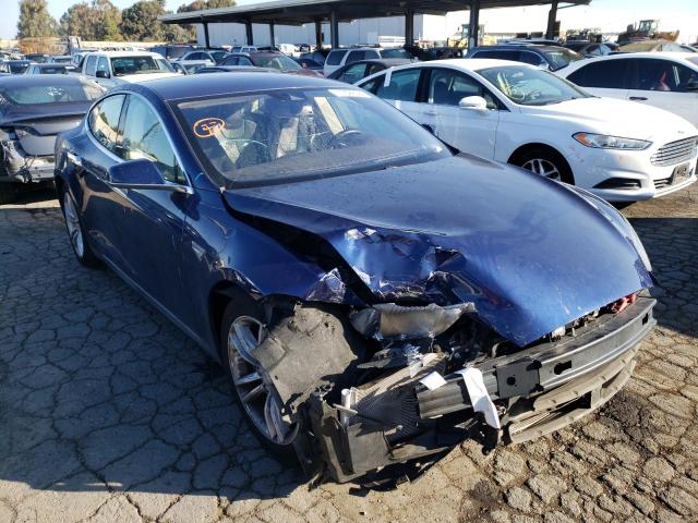 TESLA MODEL S 70 2015 with VIN 5YJSA1S21FF082695 - Photo from auction