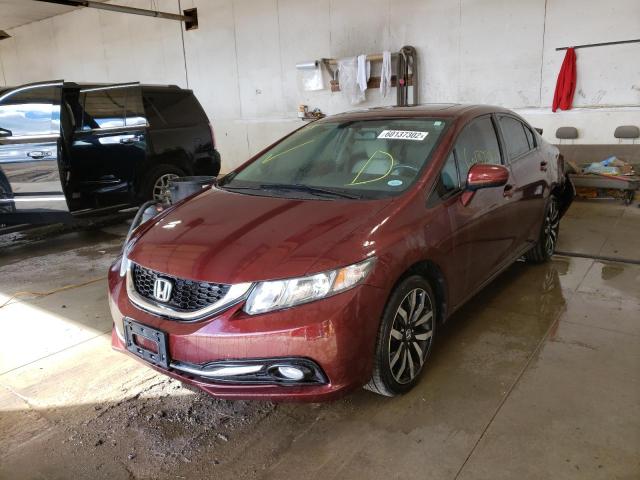 Photo 2 from auction – 2015 HONDA CIVIC EXL with VIN 19XFB2F92FE089074
