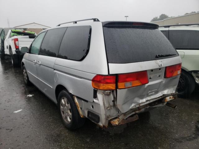 Photo 3 from auction – 2002 HONDA ODYSSEY EX with VIN 2HKRL18642H564687