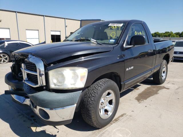 Photo 2 from auction – 2008 DODGE RAM 1500 S with VIN 1D7HA16KX8J118860