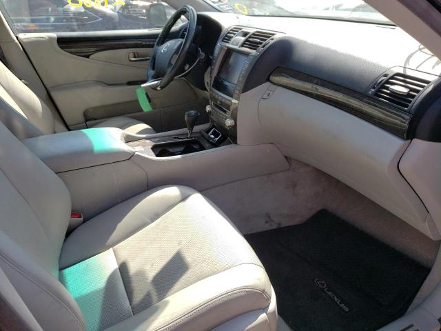 Photo 5 from auction – 2011 LEXUS LS 460 with VIN JTHBL5EF2B5104763