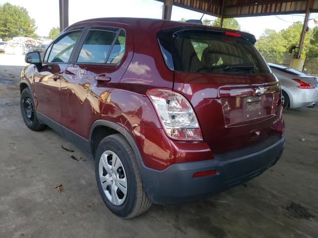 Photo 3 from auction – 2016 CHEVROLET TRAX LS with VIN 3GNCJKSB0GL274775