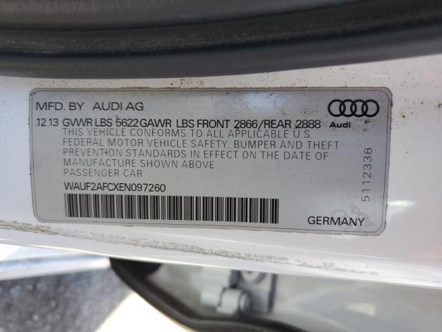 Photo 10 from auction – 2014 AUDI S6 with VIN WAUF2AFCXEN097260