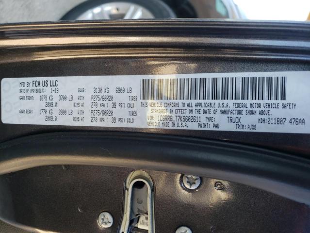 Photo 10 from auction – 2019 RAM 1500 CLASS with VIN 1C6RR6LT7KS602611
