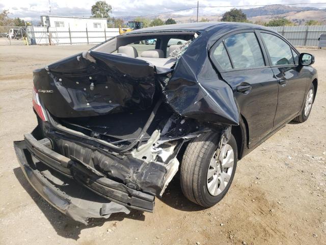 Photo 4 from auction – 2012 HONDA CIVIC LX with VIN 19XFB2F58CE385483