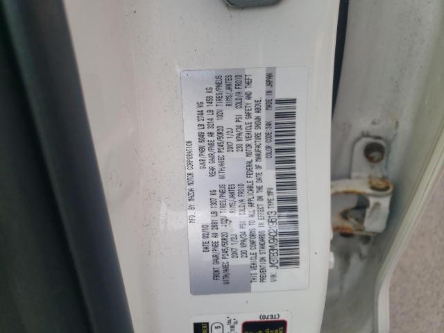 Photo 10 from auction – 2010 MAZDA CX-9 with VIN JM3TB3MV9A0219613