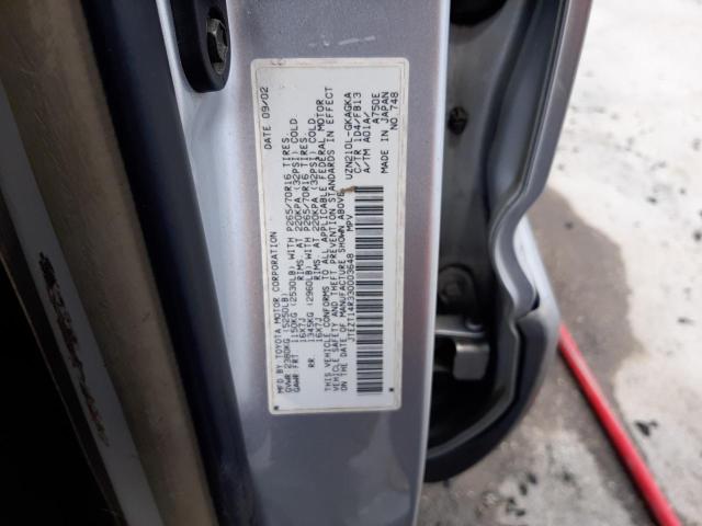 Photo 10 from auction – 2003 TOYOTA 4RUNNER SR with VIN JTEZT14R330003648