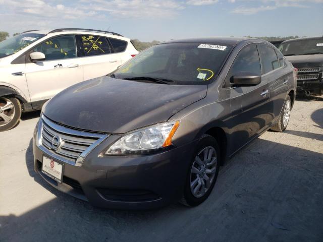 Photo 2 from auction – 2015 NISSAN SENTRA S with VIN 3N1AB7AP1FL631454