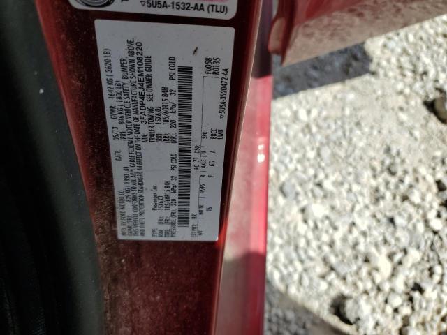 Photo 10 from auction – 2014 FORD FIESTA SE with VIN 3FADP4EJ4EM108220