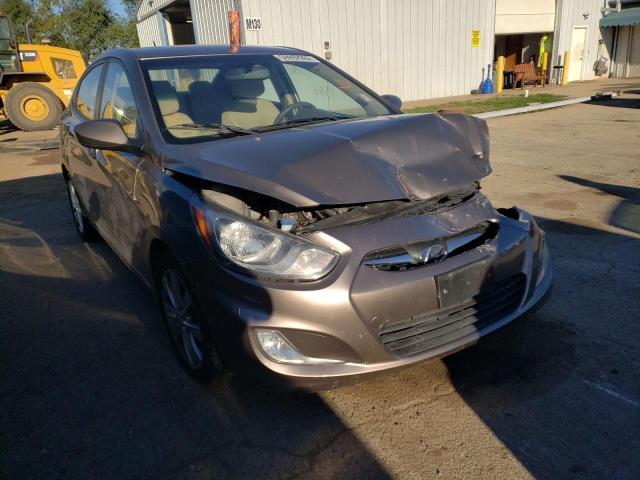 HYUNDAI ACCENT SE 2012 with VIN KMHCU4AE4CU080415 - Photo from auction