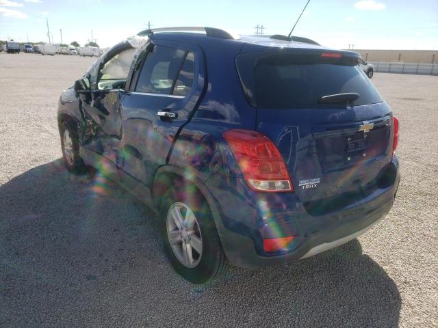 Photo 3 from auction – 2017 CHEVROLET TRAX 1LT with VIN 3GNCJLSB4HL164920