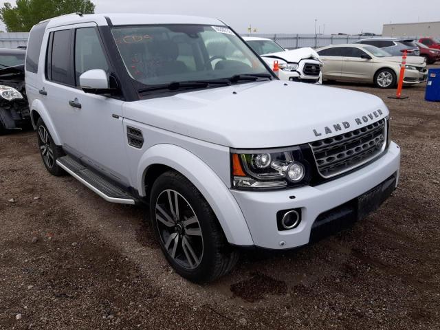 Photo 1 from auction – 2016 LAND ROVER LR4 HSE with VIN SALAG2V65GA778624