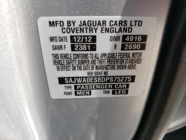 Photo 10 from auction – 2013 JAGUAR XF with VIN SAJWA0ES8DPS75275